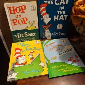 Dr. Suess Book Lot Bundle of 4